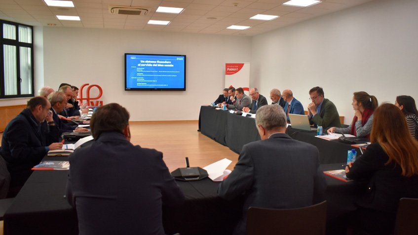 “Un sistema financiero al servicio del bien común en tiempos de cambio sistémico”