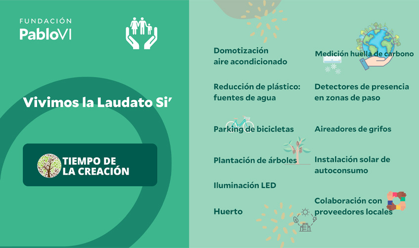 La Fundación Pablo VI vive la Laudato Si’