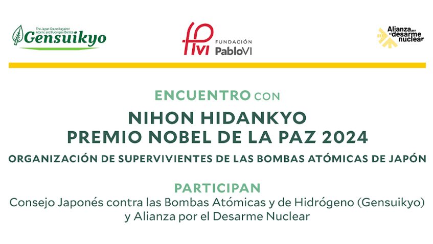 Encuentro con el Premio Nobel de la Paz 2024