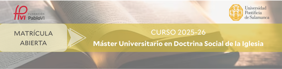 Máster en Doctrina Social de la Iglesia